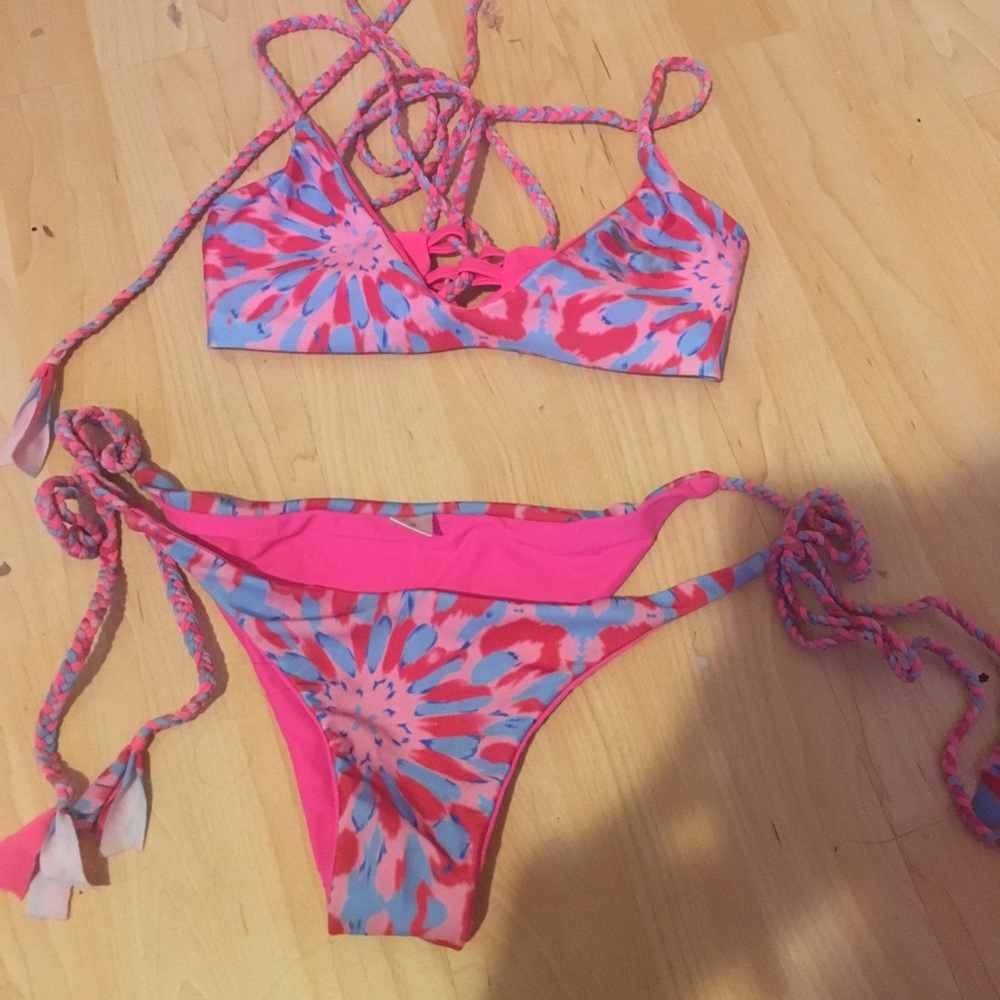 colorful bikini
